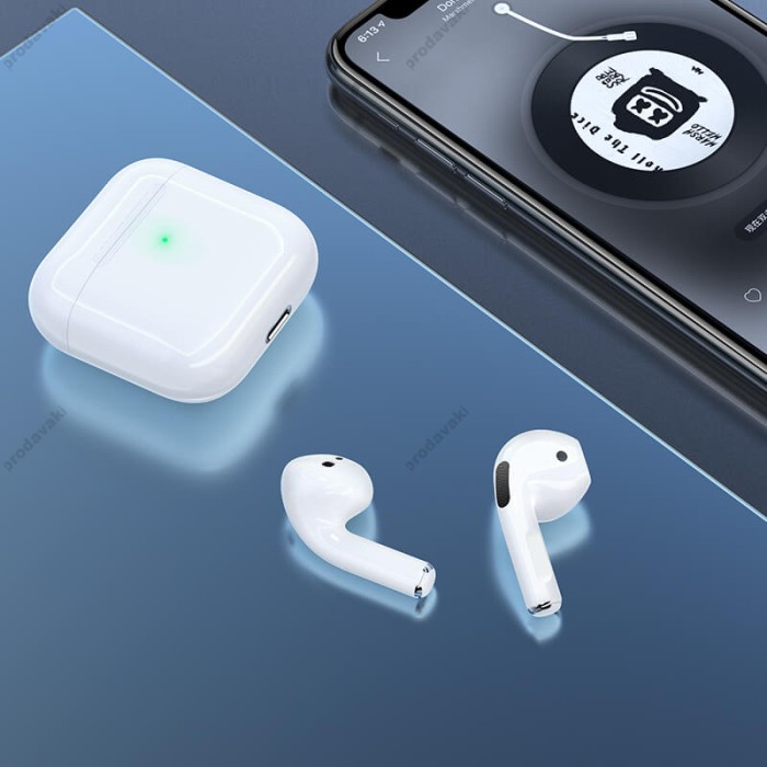 Бездротові Bluetooth навушники HOCO EW03 Plus series true wireless TWS BT 5.1 White